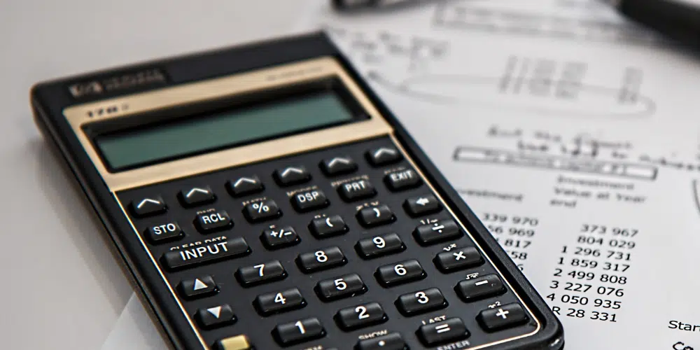 Calculator and paper